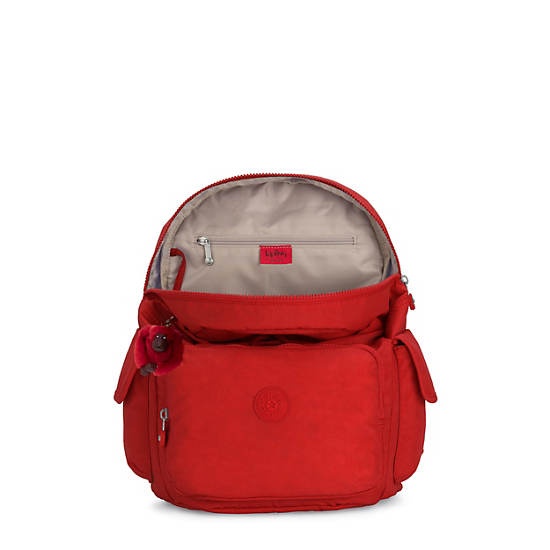 Kipling City Pack Hátizsák Piros Rózsaszín | HU 1521AH